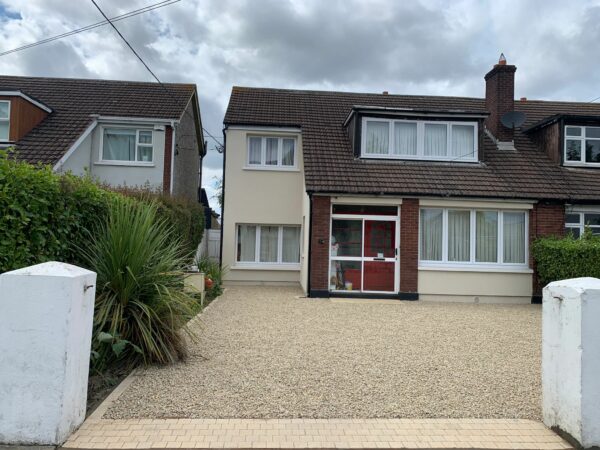 Gravel Driveway With Cobblestone Apron And Patio In Rathfarnham, Dublin (2)