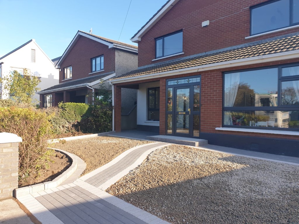 Gravel Driveway With Cobblestone Borderline In Rush, Co. Dublin (5)