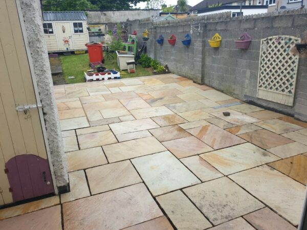 Mint Sandstone Patio In Finglas, Dublin (4)