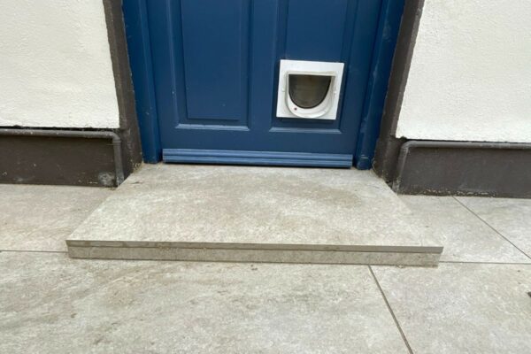 Porcelain Tiled Patio With Steps In Kilcock, Co. Kildare (5)