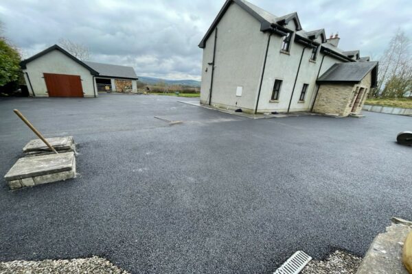 Tarmacadam Driveway With Gravel Soak Pits In Kinnity, Co. Offaly (4)