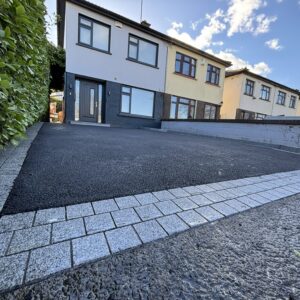 Asphalt Driveway With Granite Edging in Swords, Dublin