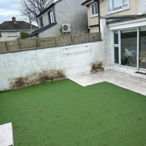 Porcelain Patio and Artificial Grass Project in Glasnevin, Finglas