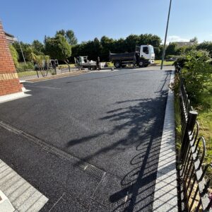 Aspahlt Driveway, Granite Edging in Stamullen