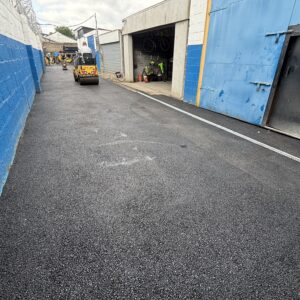 Asphalt laneway installation in Inchicore, Dublin